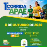 Inscrições abertas para a 1ª Corrida da APAE Jataí unem esporte, inclusão e solidariedade